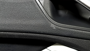 Ansamblu panou ușă stânga față pentru Audi Q3 83A 19-25, negru, inserție piele neagră, cotieră piele neagră, mulaje cromate, lovituri, necesită curățare