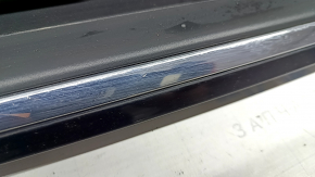 Решетка радиатора grill VW Jetta 22-24 без эмблемы, под радар, царапины, песок