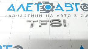 Эмблема надпись TFSI двери багажника Audi Q3 83A 19-25 хром