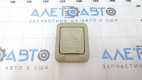 Заглушка крепления детского кресла задней полки Ford Fusion mk5 13-16 бежевая
