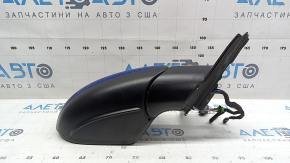 Зеркало боковое правое VW Jetta 19-23 5+2 пинов, BSM, подогрев, синее, сколы, потерто