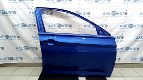 Дверь голая передняя правая VW Jetta 19-26 синий LR5Z, замята