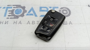 Ключ VW Jetta 20-26 4 кнопки, раскладной, царапины