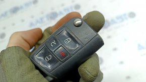 Ключ VW Jetta 20-26 4 кнопки, раскладной, царапины