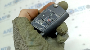 Ключ VW Jetta 20-26 4 кнопки, раскладной, царапины