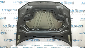 Капот голый Audi Q3 83A 19-25 алюминий, графит LX7G, тычки
