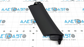 Panou ornamental stâlp dreapta spate în fața geamului, Audi Q3 83A 19-25, negru, uzat