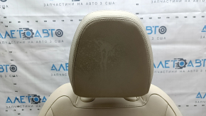 Водительское сидение BMW X3 G01 18-21 с airbag, с подголовоником, электро, подогрев, кожзам бежевое, под химчистку