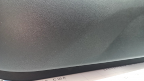 Ornamente ușă, față dreapta, BMW X3 G01 18-21, piele bej, inserție piele bej, cusături gri, inserție lemn cromat Perlglanz stejar închis, cu mâner, cu buton de blocare, zgârieturi, necesită curățare