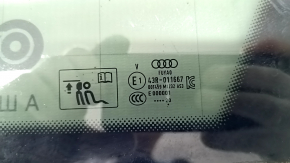 Форточка глухое стекло задняя правая Audi Q3 83A 19-23 хром, тонировка