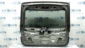 Дверь багажника голая со стеклом Audi Q3 83A 19-25 тонировка, графит LX7G, с трапецией и поводком, царапины на стекле, тычки