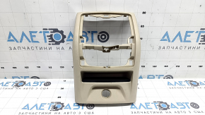 Ornamente console centrale spate pentru BMW X3 G01 18-21 bej, zgârieturi