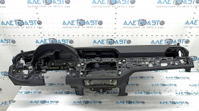 Торпедо передняя панель с AIRBAG Audi Q3 83A 19-25 черная