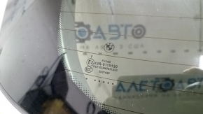 Дверь багажника голая со стеклом BMW X3 G01 18-24 тонировка, серебро A83