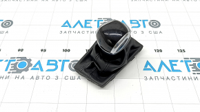 Ручка АКПП Audi Q3 83A 19-25 кожа черная с хромом, царапины