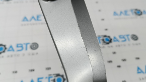Обрамление накладки центральной консоли Audi Q3 83A 19-25 серая, царапины, полезло покрытие