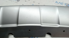 Нижняя накладка переднего бампера BMW X3 G01 18-21 без молдинга, серая, X-Line, царапины