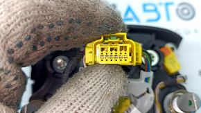 Подушка безопасности airbag в руль водительская Audi Q3 83A 19-25 черная, полез хром, царапины