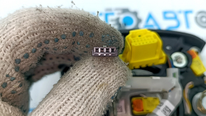Подушка безопасности airbag в руль водительская Audi Q3 83A 19-25 черная, полез хром, царапины