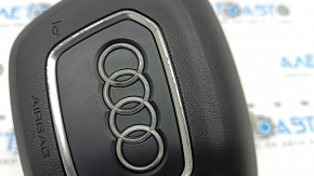 Подушка безопасности airbag в руль водительская Audi Q3 83A 19-25 черная, полез хром, царапины