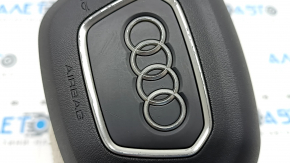 Подушка безопасности airbag в руль водительская Audi Q3 83A 19-25 черная, полез хром, царапины