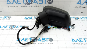 Зеркало боковое левое в сборе Audi Q3 83A 19-25 10+2 пинов, поворотник, подогрев, BSM, автоскладывание, автозатемнение, графит, царапины