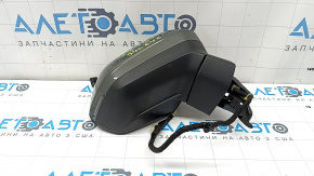 Зеркало боковое правое в сборе Audi Q3 83A 19-25 14+2 пинов, поворотник, подогрев, BSM, автоскладывание, автозатемнение, графит