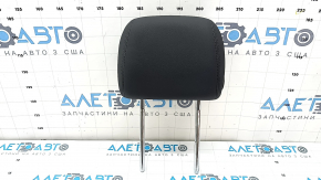 Tetieră scaun pasager Audi Q3 83A 19-25, piele neagră cu cusături negre