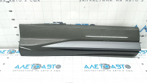 Накладка двери нижняя задняя правая Audi Q3 83A 19-23 S-Line, серый молдинг