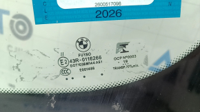 Лобовое стекло BMW X3 G01 18-21 под датчик дождя и камеру, с подогревом камер, FUYAO, песок