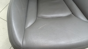 Пассажирское сидение Audi Q7 20-24 кожа серая, c airbag, подогрев, электро, царапины, под химчистку
