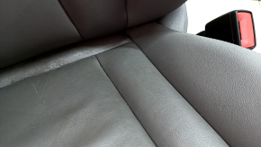 Пассажирское сидение Audi Q7 20-24 кожа серая, c airbag, подогрев, электро, царапины, под химчистку