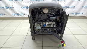 Водительское сидение Audi Q7 20-24 кожа серая, c airbag, подогрев, электро, царапины, под химчистку