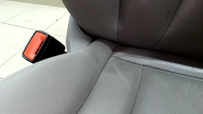 Водительское сидение Audi Q7 20-24 кожа серая, c airbag, подогрев, электро, царапины, под химчистку