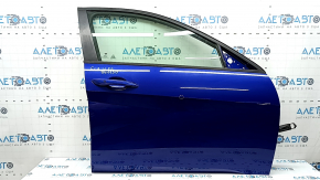 Дверь в сборе передняя правая Hyundai Elantra 21-23 Keyless, синий YP5, тычка