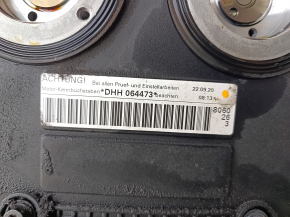 Двигатель Audi Q3 83A 19-25 2.0T DHHA 80к, пробит поддон, клин, на запчасти