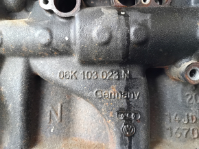 Двигатель Audi Q3 83A 19-25 2.0T DHHA 80к, пробит поддон, клин, на запчасти