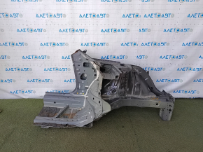 Четверть передняя левая Honda Accord 18-22 hybrid, отпилена, без стойки, графит, тычка