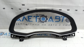 Накладка щитка приборов Audi Q7 20-26 черное с хром