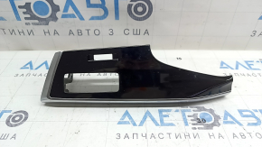 Ornamente panou frontal, stânga sus, Audi Q7 20-26, negru lucios