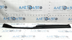 Ornamente laterale dreapta inferioare pentru Audi Q7 20-26, în lemn gri-maro