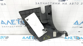 Накладка передней стойки нижняя левая Hyundai Elantra 21-23 темно-серая, потерта