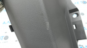 Накладка задней стойки нижняя левая Hyundai Elantra 21-23 темно-серая, царапины