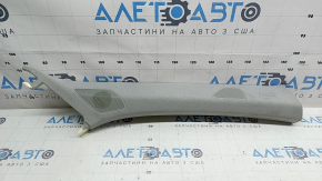 Ornamente montan dreapta față pentru Audi Q7 16-24 Bang and Olufsen, gri, curățabil chimic