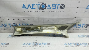 Накладка передней стойки правая Audi Q7 16-24 Bang and Olufsen, серая, под химчистку