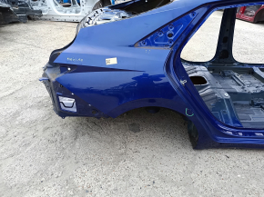 Aripă spate dreapta Hyundai Elantra 21-23 pe caroserie, albastră