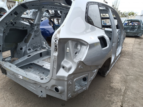 Четверть крыло задняя правая BMW X3 G01 18-24 на кузове, серебро, тычка