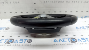 Volan BMW X3 G01 18-24 din piele, negru, încălzit, cu strat protector, cu butoane și padele, zgârieturi, lovituri, rupturi