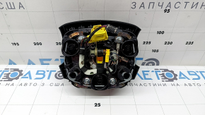 Подушка безопасности airbag в руль водительская Audi Q7 20-26 черная, царапина