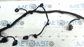 Проводка заднего бампера Audi Q7 20-24 под 6 парктроников, под фонари, под BSM и датчик открывания двери багажника ногой